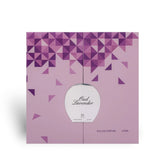 Close-up packaging box detail of Oud Lavender extrait de parfum