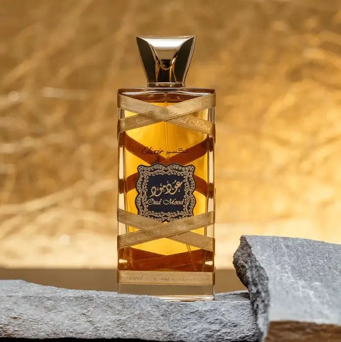 Oud Mood Elixir 100ml Eau de Parfum by Lattafa Arabian perfume product image