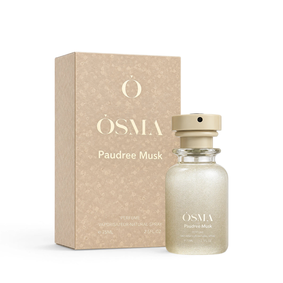 Paudree Musk 75ml Eau de Parfum by Osma with packaging