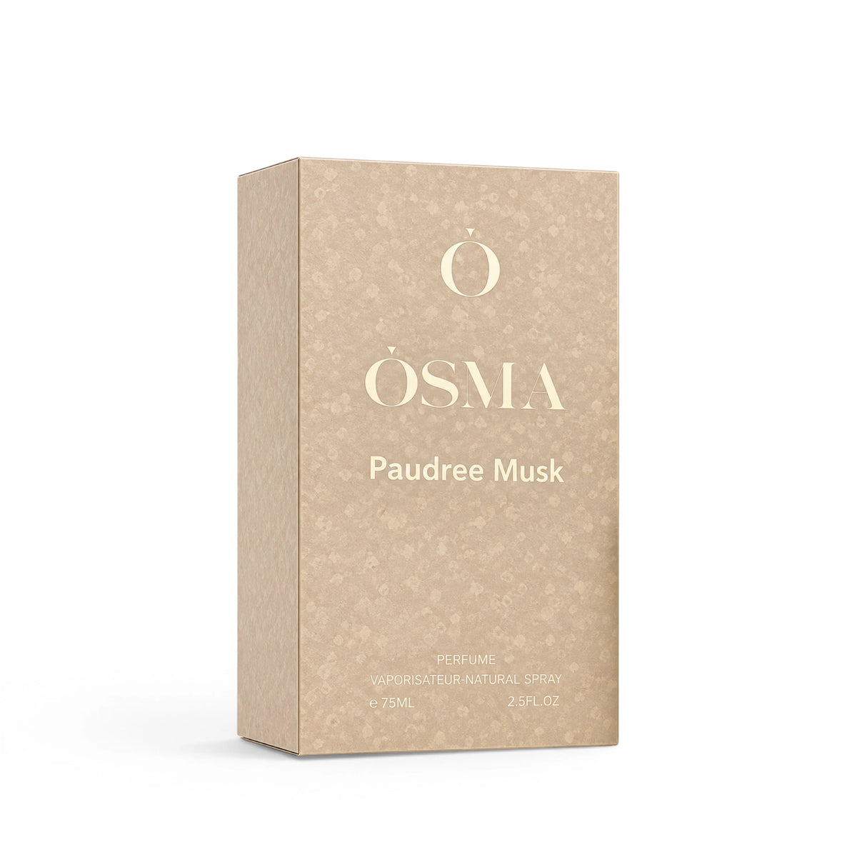 Paudree Musk by Osma perfume packaging close-up