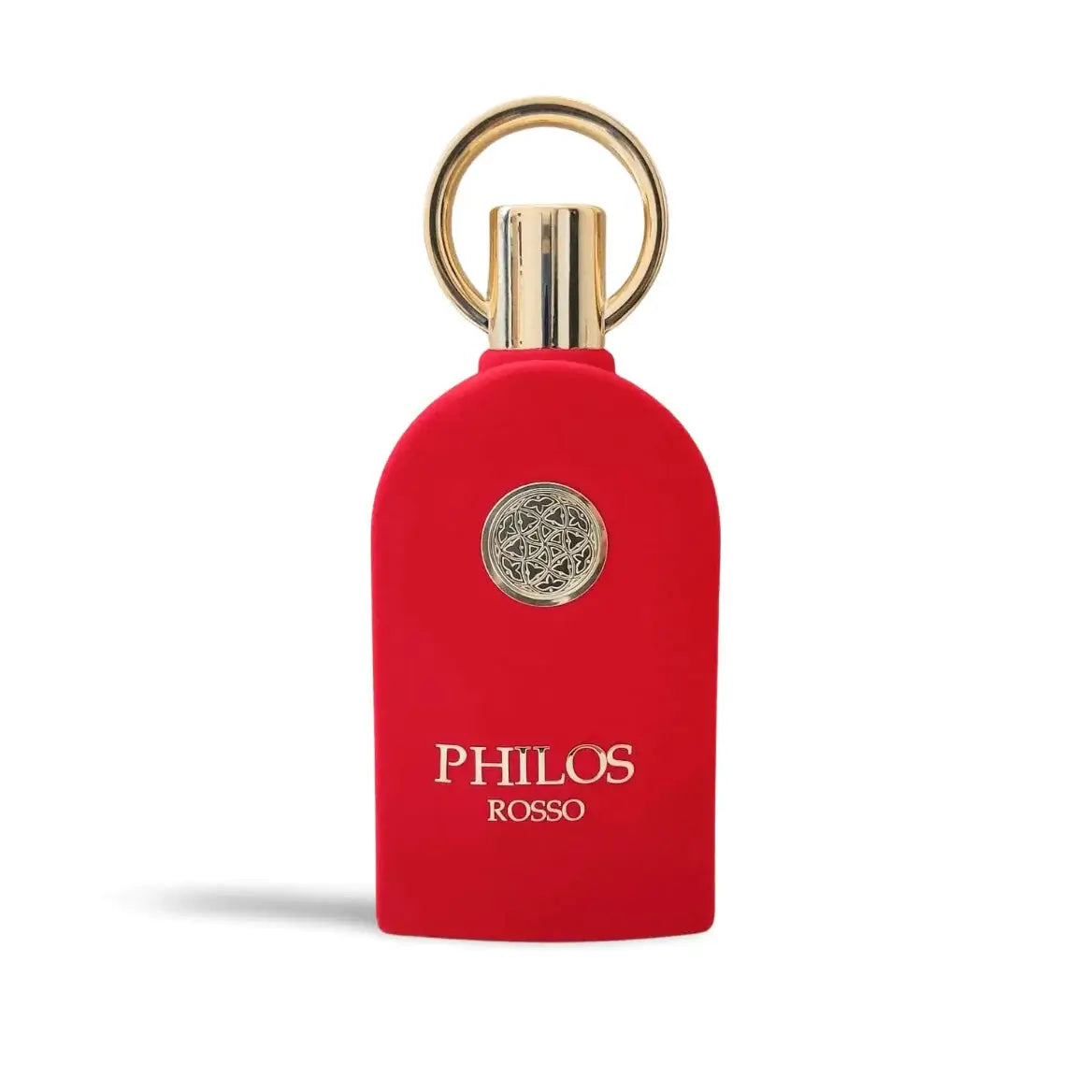 Philos Rosso 100ml Eau de Parfum by Maison Alhambra fragrance packaging front view