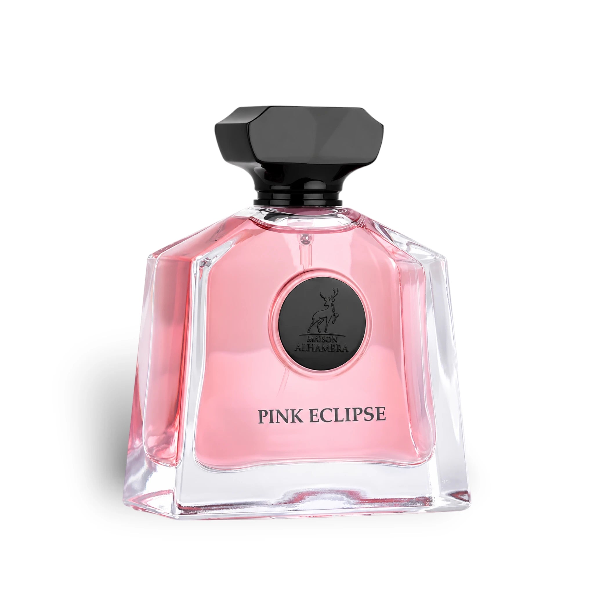 Pink Eclipse 100ml Eau de Parfum by Maison Alhambra front bottle