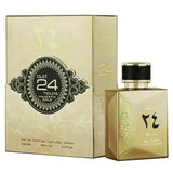Oud 24 Hours Majestic Gold 100ml Eau de Parfum by Ard Al Zaafaran bottle and box
