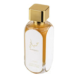 Hayaati Gold Elixir 100ml Eau de Parfum by Lattafa perfume bottle close up