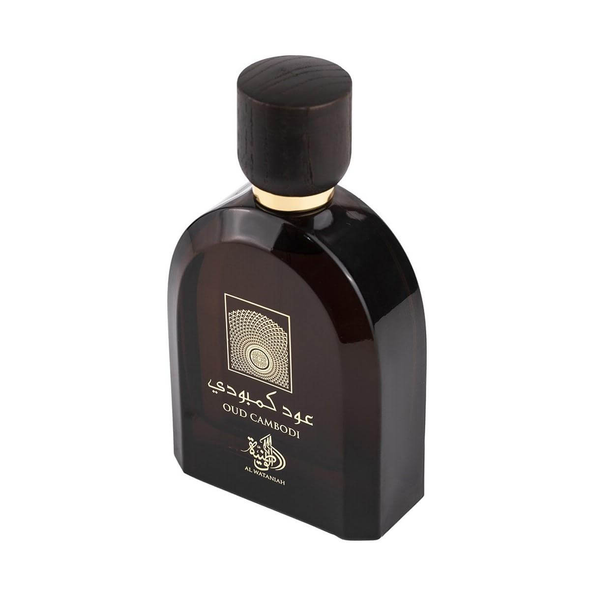 Oud Cambodi 100ml Eau de Parfum by Al Wataniah fragrance packaging front view