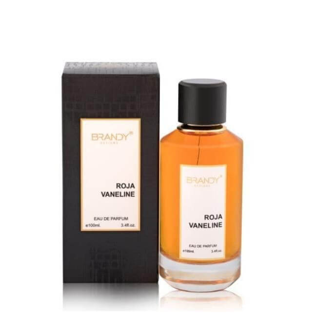 Roja Vaneline 100ml Eau de Parfum by Brandy Designs bottle and box