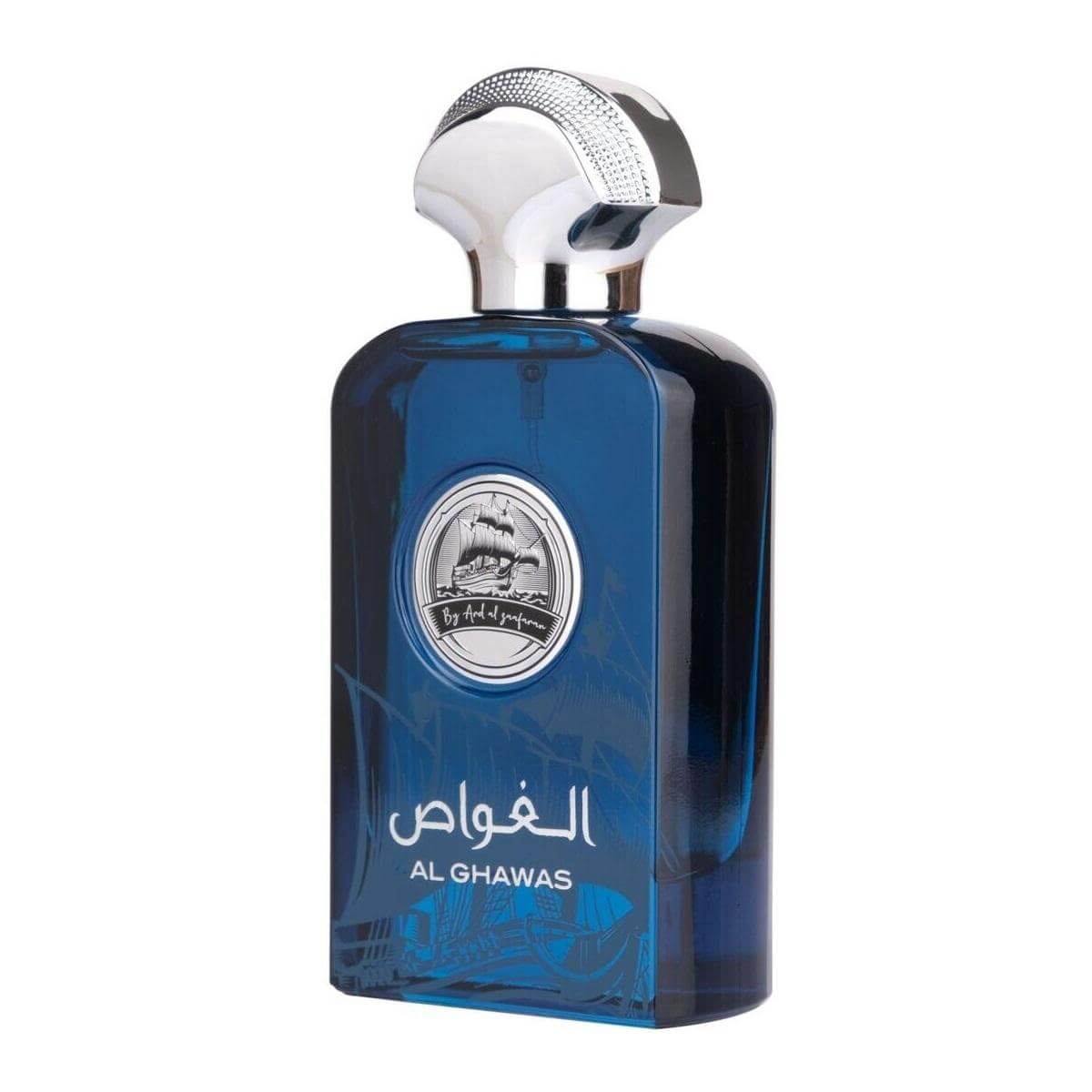 Al Ghawas 100ml Eau de Parfum by Ard Al Zaafaran bottle and box