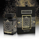 Glorious Oud 80ml Eau de Parfum by French Avenue perfume bottle close up