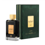 Ejaazi 100ml Eau de Parfum by Lattafa bottle and box