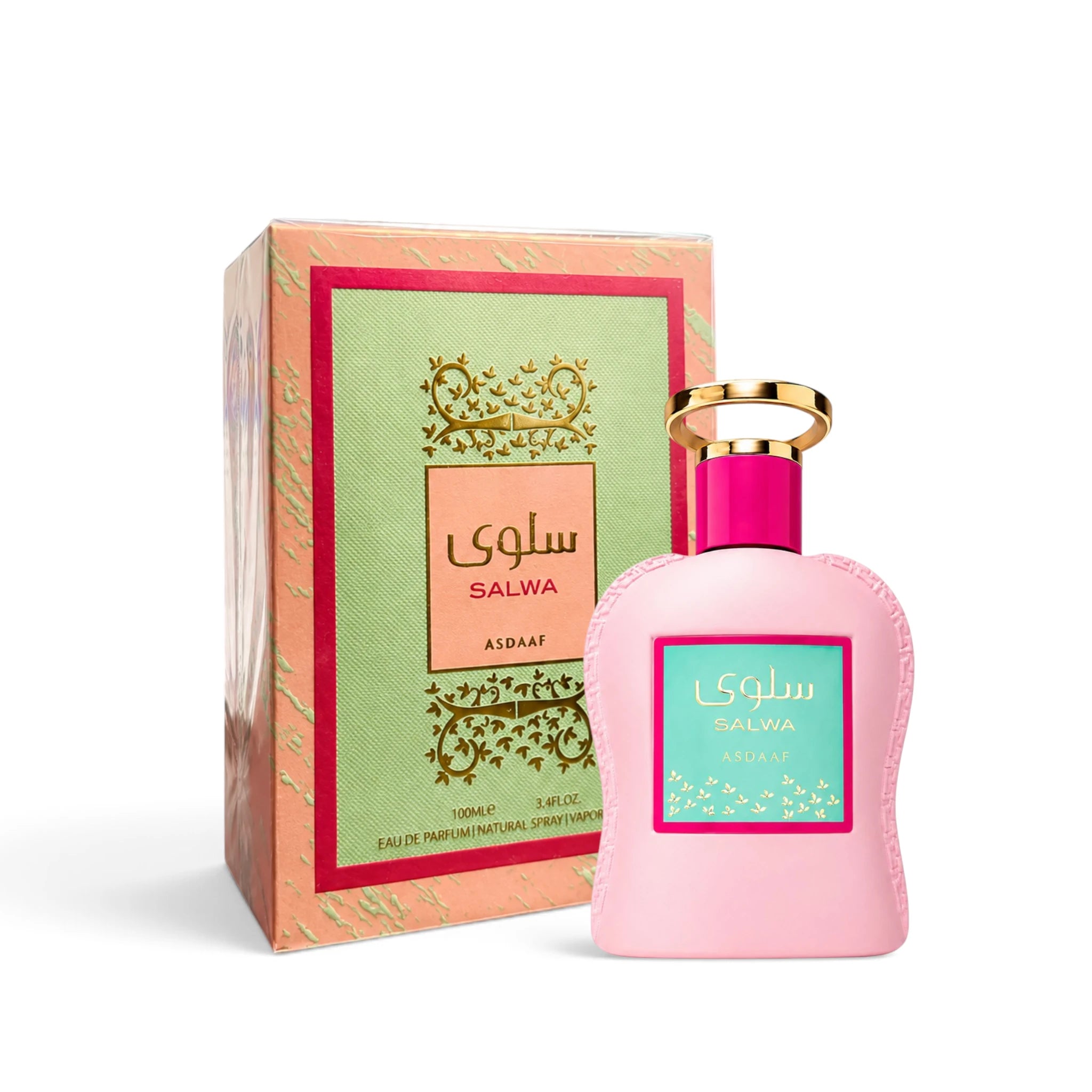 Salwa Eau de Parfum packaging by Asdaaf