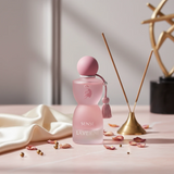 Side view of Sense 75ml Eau de Parfum by Laverne bottle