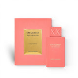 Shaghaf Nectar Blush perfume bottle with retail presentation box