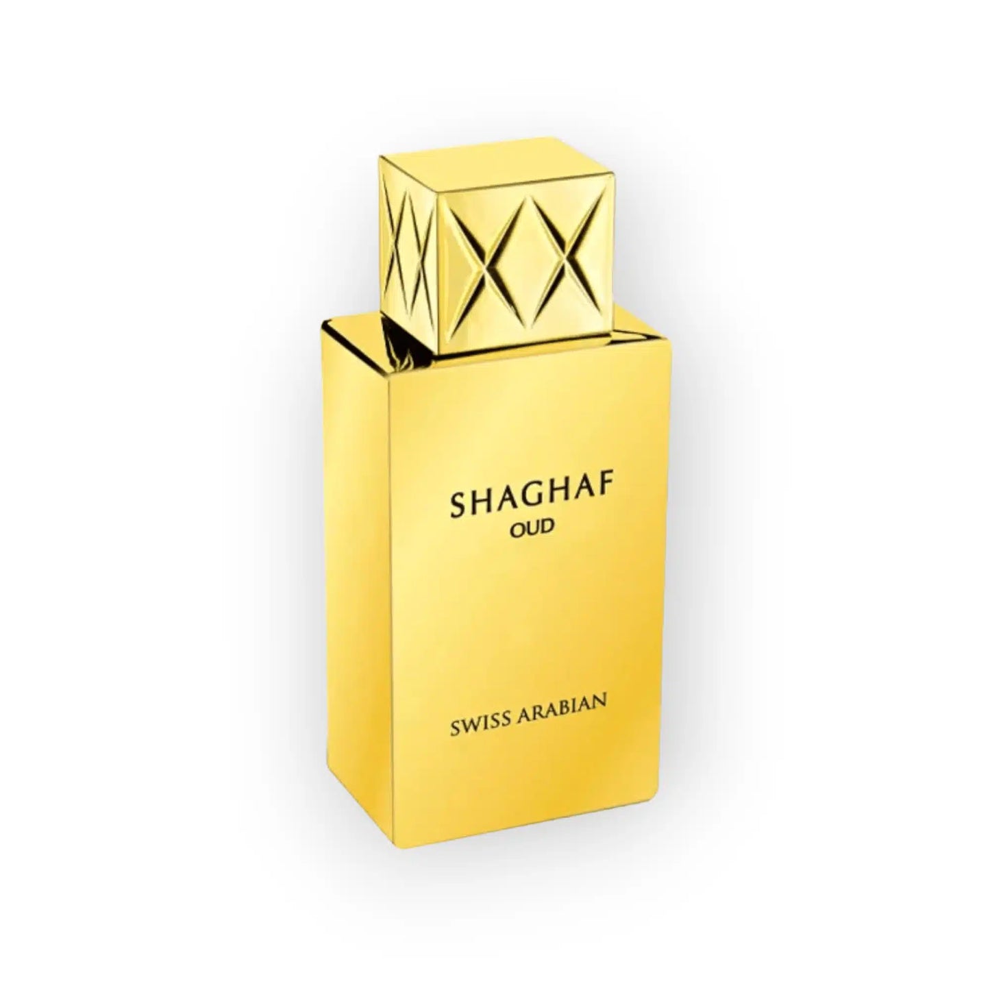 Shaghaf Oud 75ml Eau de Parfum by Swiss Arabian perfume bottle close up