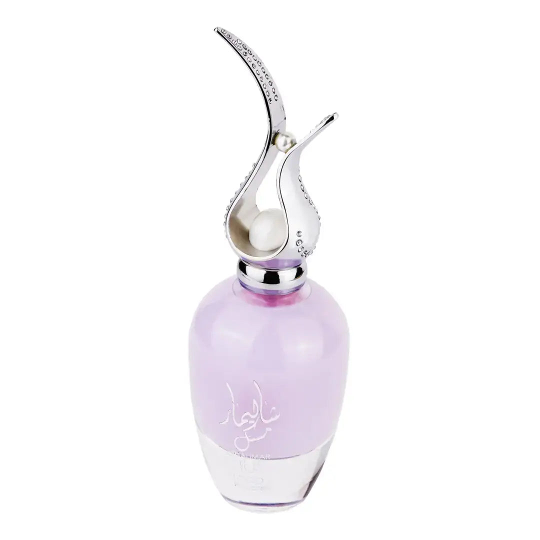 Shalimar Musk Poudree 70ml Eau de Parfum by Ard Al Zaafaran perfume bottle close up