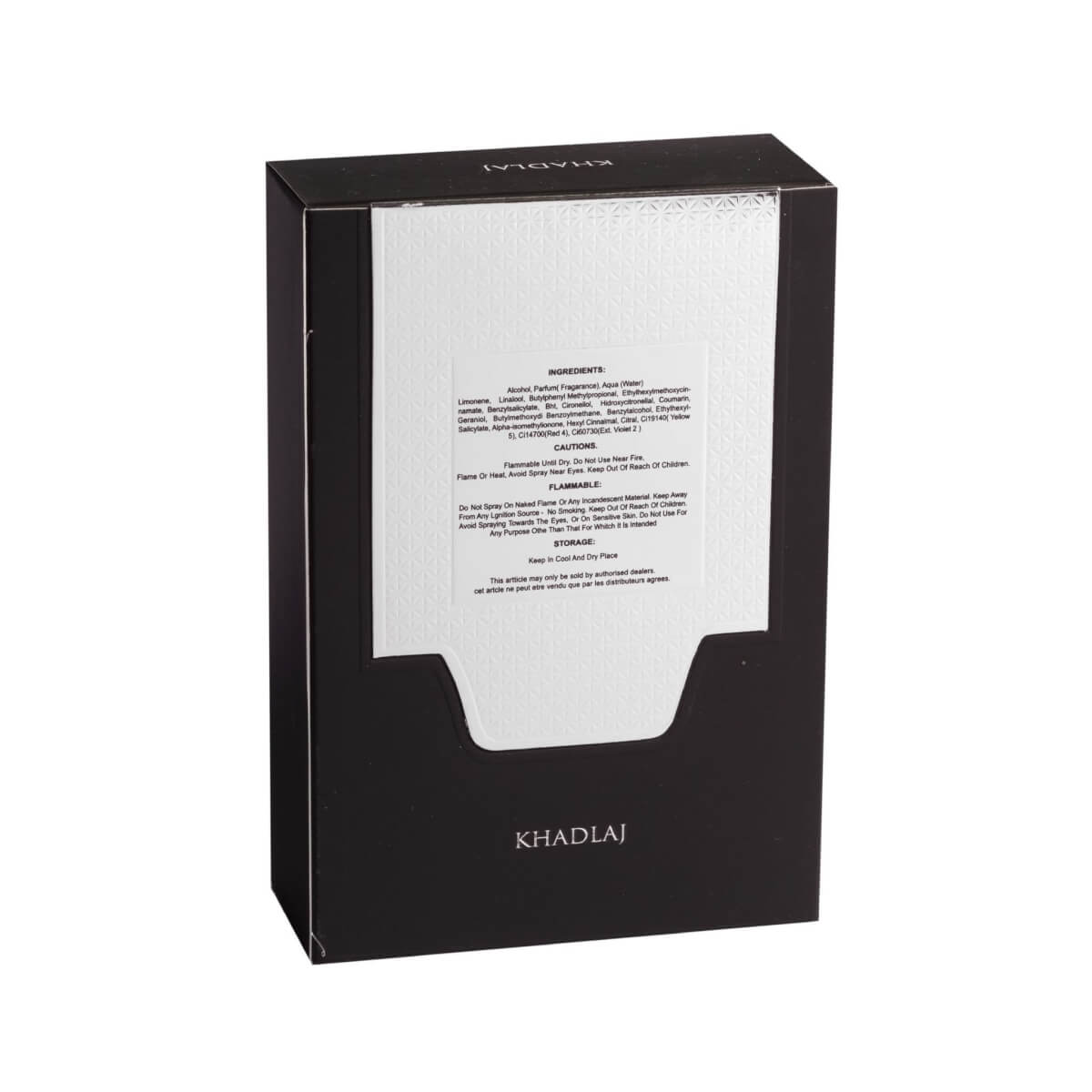 Shiyaaka 100ml Eau de Parfum by Khadlaj fragrance packaging front view