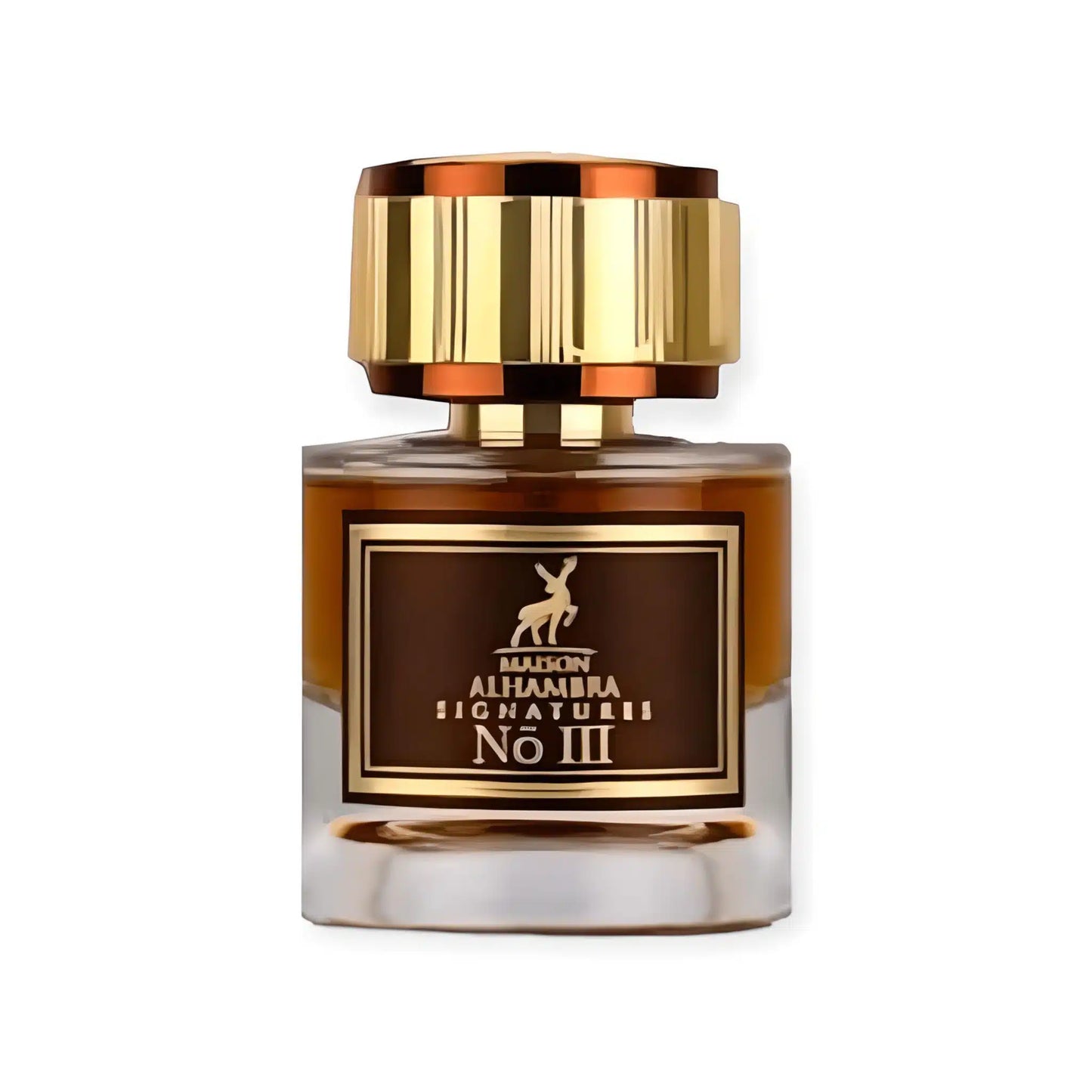 Signatures No. III 50ml Eau de Parfum by Maison Alhambra perfume bottle close up