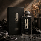 Soghaat 9PM Night Out 100ml Extrait de Parfum for unisex, fruity woody aromatic with notes of pitahaya, cognac, and patchouli.
