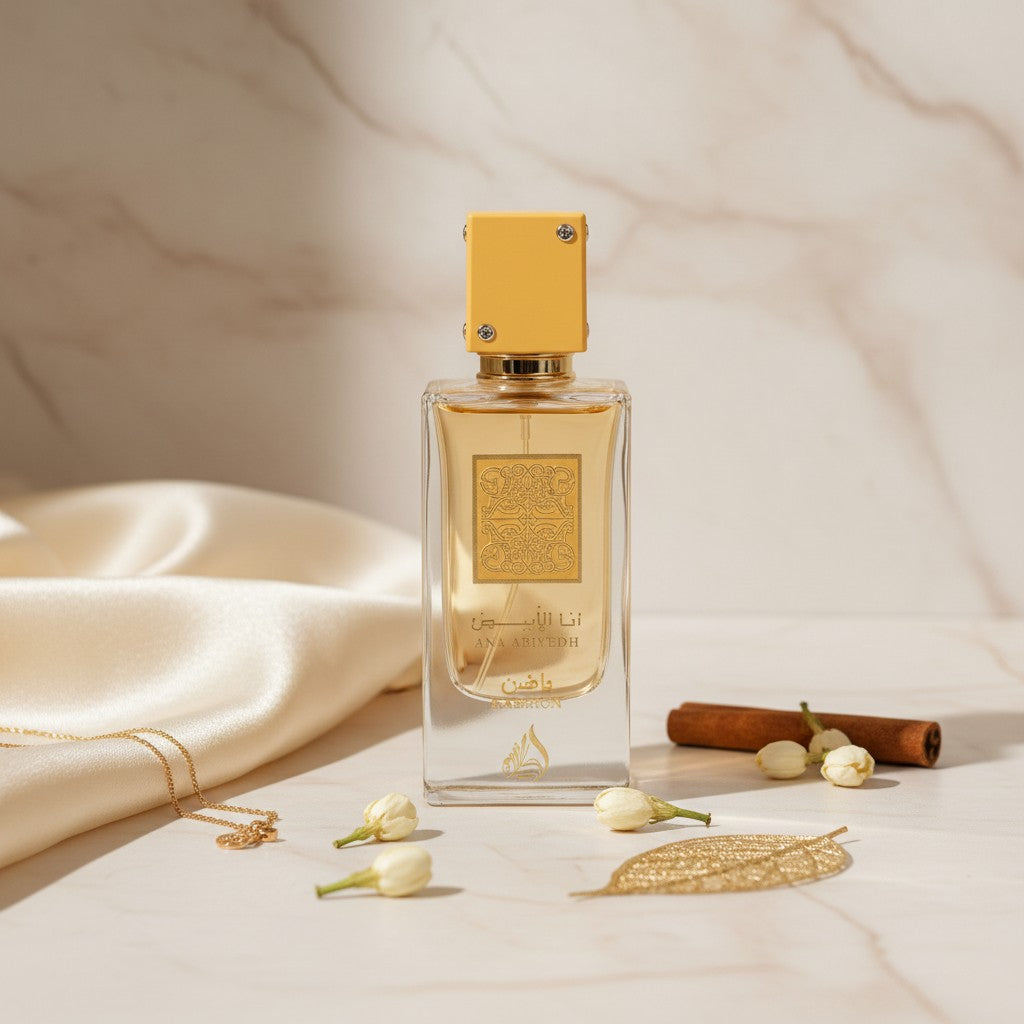 Soghaat Ana Abiyedh Passion (I am White) 60ml Eau de Parfum, a unisex fruity gourmand fragrance with passionfruit, coconut, and vanilla notes.
