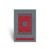 Soghaat Anfar London Intense Sport Extrait de Parfum 100ml rectangular fragrance box in grey and red geometric design