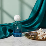 Soghaat Atlantis Homme 100ml Eau de Parfum for men, a sweet amber gourmand fragrance with citrus and musk notes.