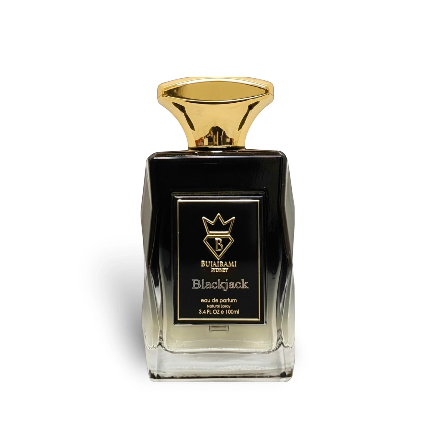 Soghaat Blackjack 100ml Eau de Parfum for men, a woody gourmand fragrance with vanilla, lavender, and vetiver notes.
