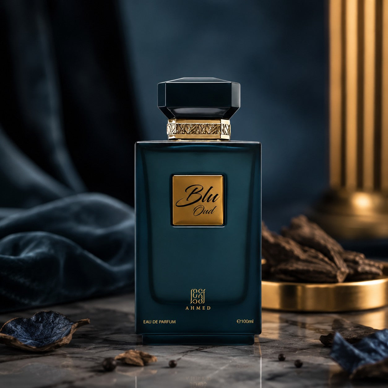 Blu Oud 100ml Extrait de Parfum by Ahmed Al Maghribi | Soghaat