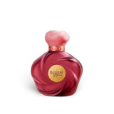 Soghaat Blush Noire 75ml Extrait de Parfum bottle, deep pink with swirling texture and gold label.