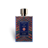 Soghaat Chef d’Oeuvre by Anfar London 80ml Extrait de Parfum in a decorative blue bottle with intricate gold patterns.
