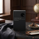 Soghaat Club De Nuit Intense Man Eau de Toilette 105ml bottle in a dark, sophisticated setting.