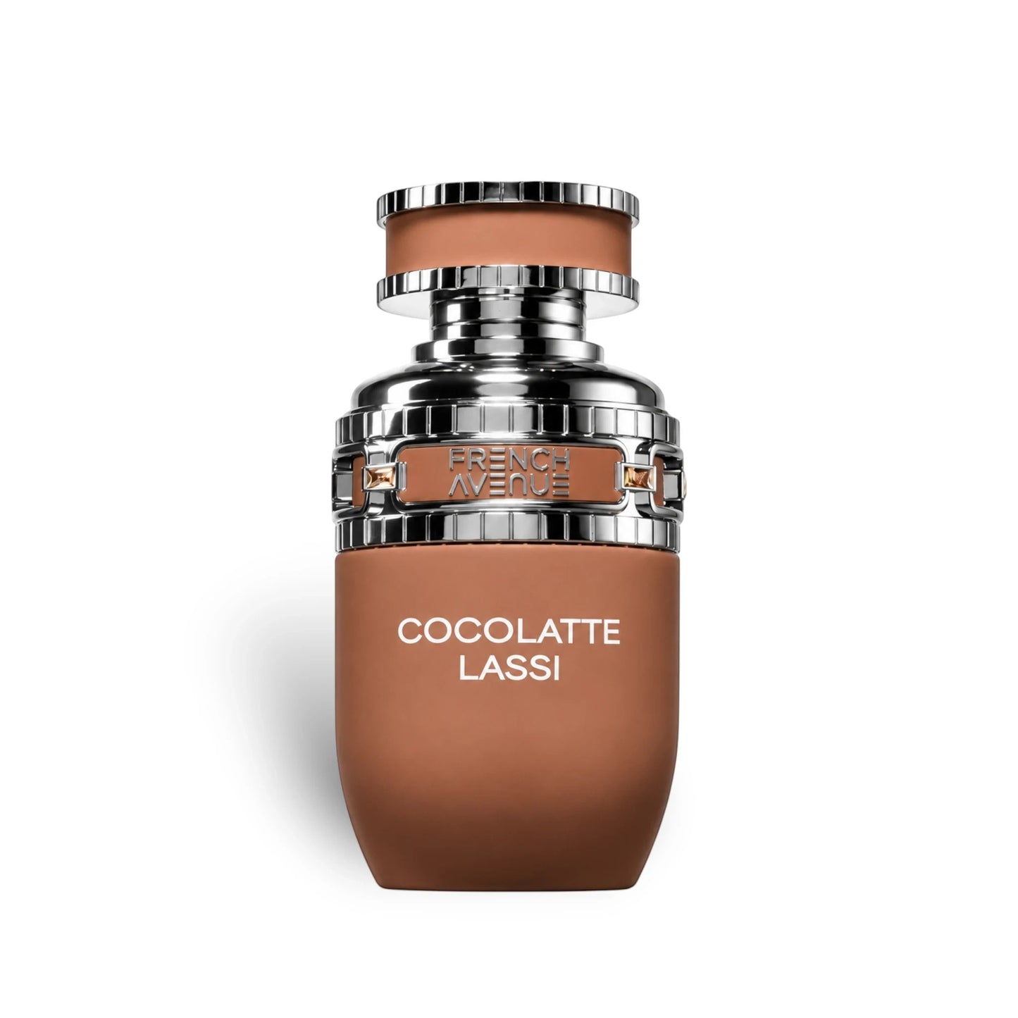Soghaat Cocolatte Lassi Eau de Parfum, a unisex sweet amber gourmand fragrance with vanilla, chocolate, rum, and tonka seed notes.