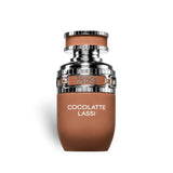 Soghaat Cocolatte Lassi Eau de Parfum, a unisex sweet amber gourmand fragrance with vanilla, chocolate, rum, and tonka seed notes.