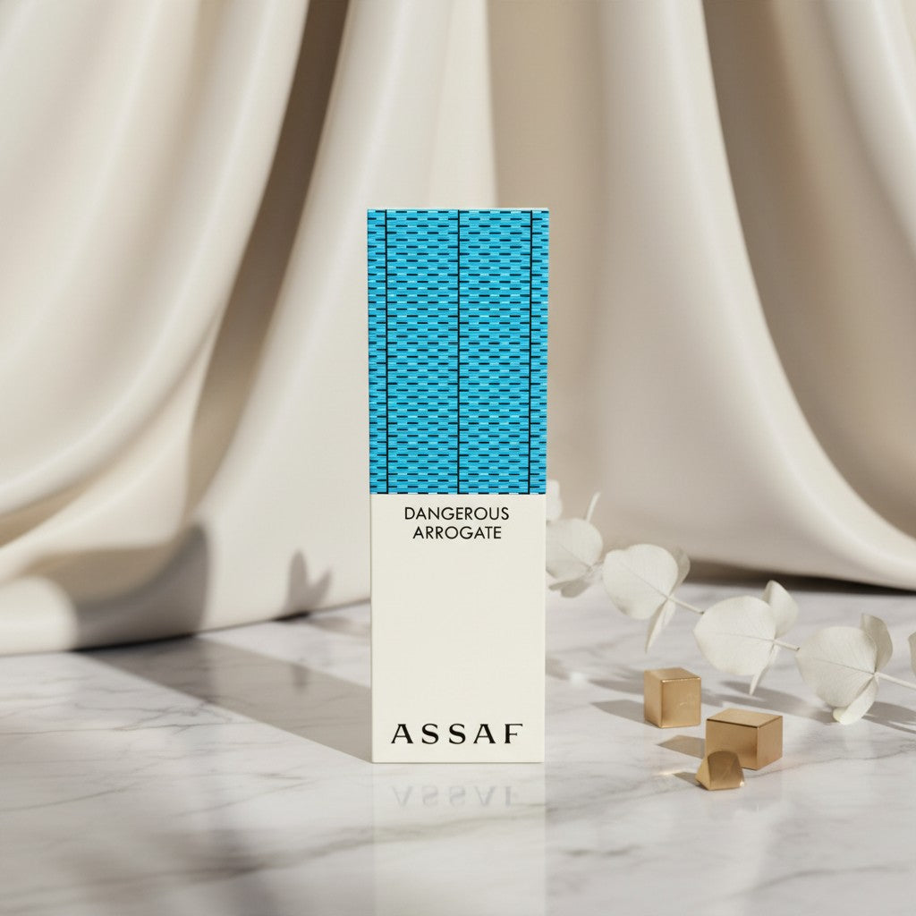 Soghaat Dangerous Arrogate Eau de Parfum 200ml, fresh woody aromatic fragrance with citrus and amber notes.