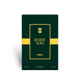 Soghaat Desert Aura Eau de Parfum 100ml bottle, fresh woody aromatic fragrance with citrus notes.