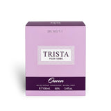 Soghaat Dumont Paris Trista Queen Eau de Parfum 100ml bottle in a light purple and dark purple rectangular box.