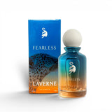 Soghaat Fearless 100ml Eau de Parfum for unisex, a fresh woody aromatic fragrance with citrus, musk, and amber notes.