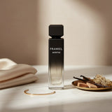 Soghaat Frankel Aventus 200ml Eau de Parfum for men, fresh woody amber floral with iris, lemon, basil, vetiver, amber, cedarwood, musk, vanilla.