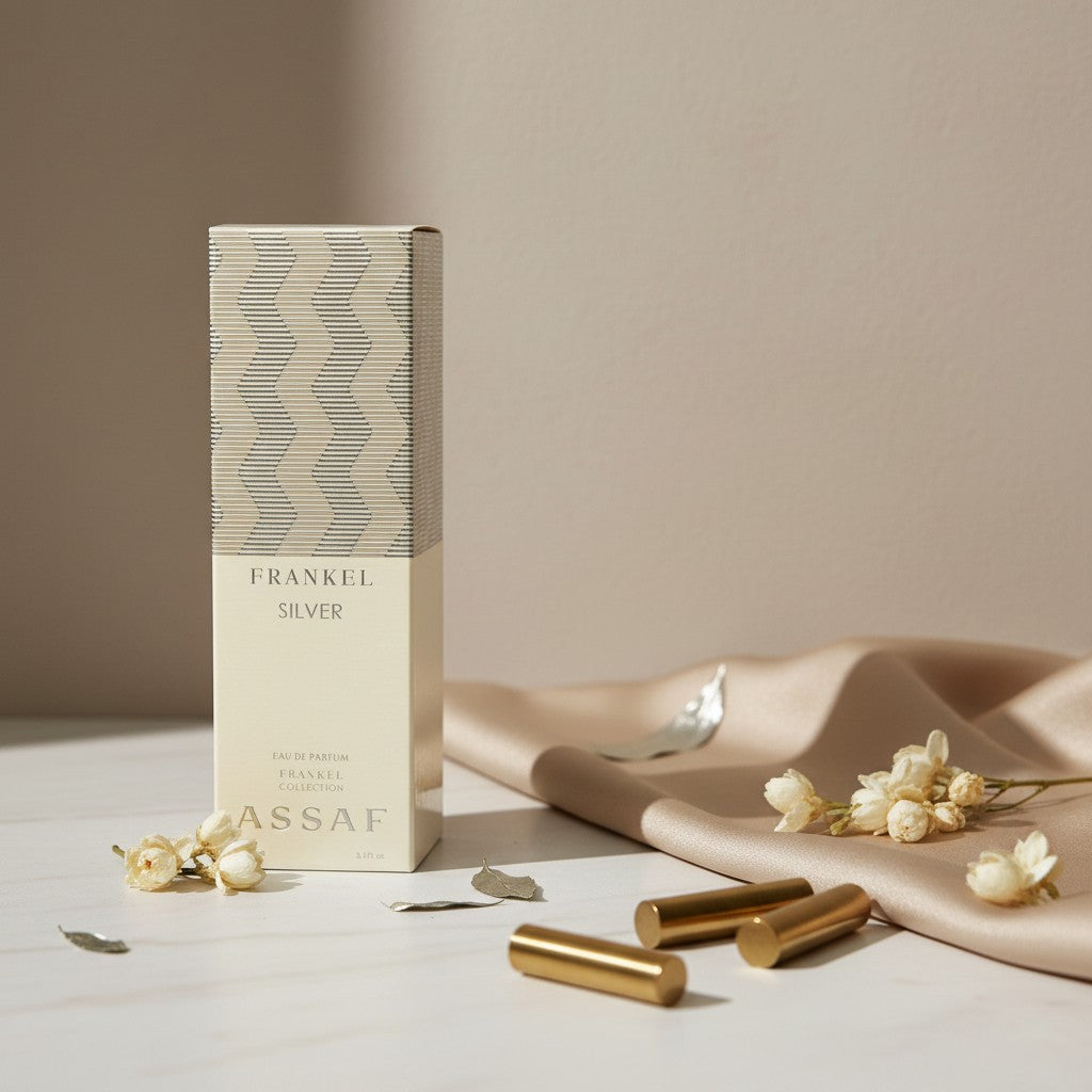Soghaat Frankel Silver 200ml Eau de Parfum for Unisex, fresh citrus woody fragrance with orange, lemon, green tea, sandalwood and musk.