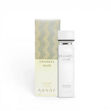 Soghaat Frankel Silver 200ml Eau de Parfum for unisex, a fresh citrus woody fragrance with notes of orange, lemon, green tea, sandalwood, and musk.