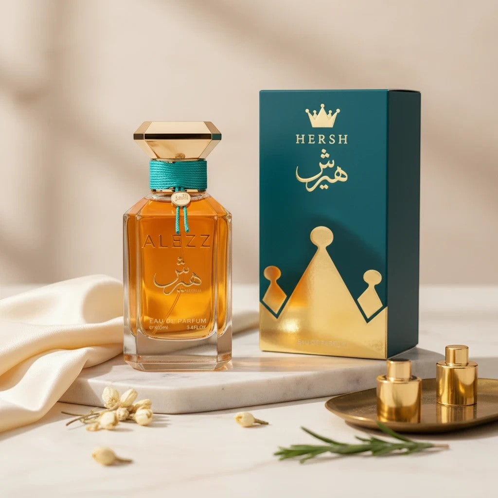 Soghaat Hersh Bukhori 100ml Eau de Parfum for unisex, amber oud with incense woods, berry, vanilla, musk, and patchouli.