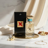 Soghaat Hersh X 100ml Eau de Parfum for unisex, fresh floral woody scent with bergamot, apple, lavender, jasmine, violet, spices, vanilla, sandalwood, cardamom.