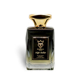 Soghaat High Roller Eau de Parfum for men, amber woody oriental fragrance with spicy, lavender, and woody notes.