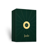 Soghaat Jade 100ml Extrait de Parfum box, dark green with gold sunburst design and text.