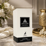 Soghaat Maison Alhambra Jean Lowe Fantasme 100ml unisex Eau de Parfum bottle in elegant white and black packaging.
