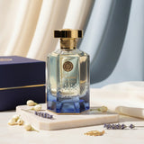 Soghaat Kismet Lunar Magic Eau de Parfum 100ml, a unisex Arabian fragrance with woody, gourmand, and spicy notes.