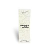 Soghaat Klikat Monaya 200ml Eau de Parfum for women, fresh fruity floral with peach, orange blossom, and vanilla notes.