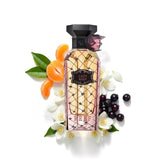 Soghaat Lady REEF 100ml Eau de Parfum, a floral, fresh, citrus, and fruity unisex fragrance with blackcurrant, mandarin, jasmine, iris, cashmere, orange blossom, and musk notes.
