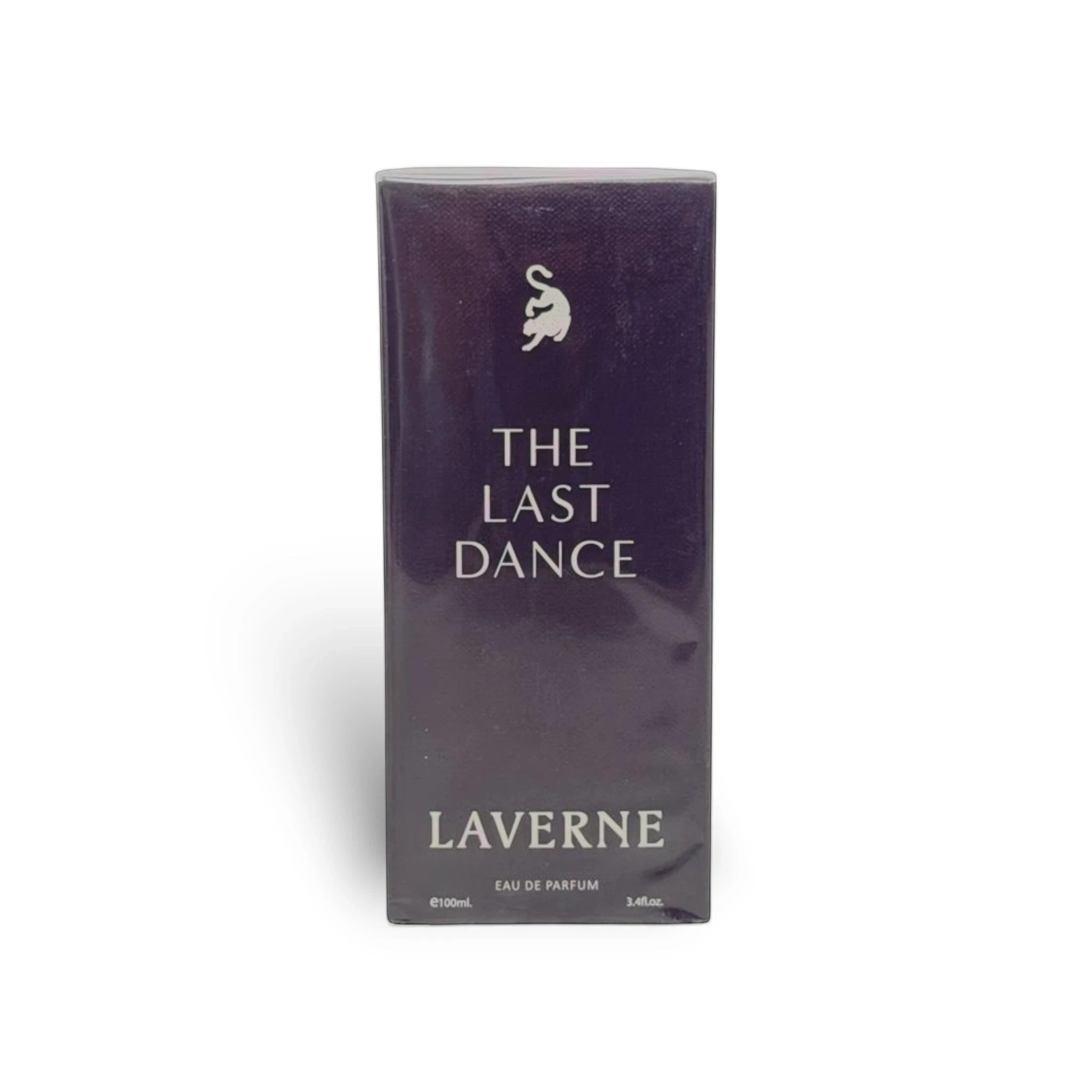 Soghaat Laverne The Last Dance Eau de Parfum 100ml bottle, fresh woody aromatic scent with plum, pear, pink pepper, jasmine, rose, vanilla, cedarwood, musk, sandalwood notes.