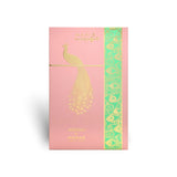 Soghaat Mahib Adyan by Anfar 100ml Eau de Parfum in a pink box with a gold peacock and green patterned accent.