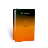 Soghaat Midnight Booz 100ml Eau de Parfum for unisex, amber woody oriental fragrance with cognac, cinnamon, oak, tonka bean, praline, vanilla, sandalwood, and amber.