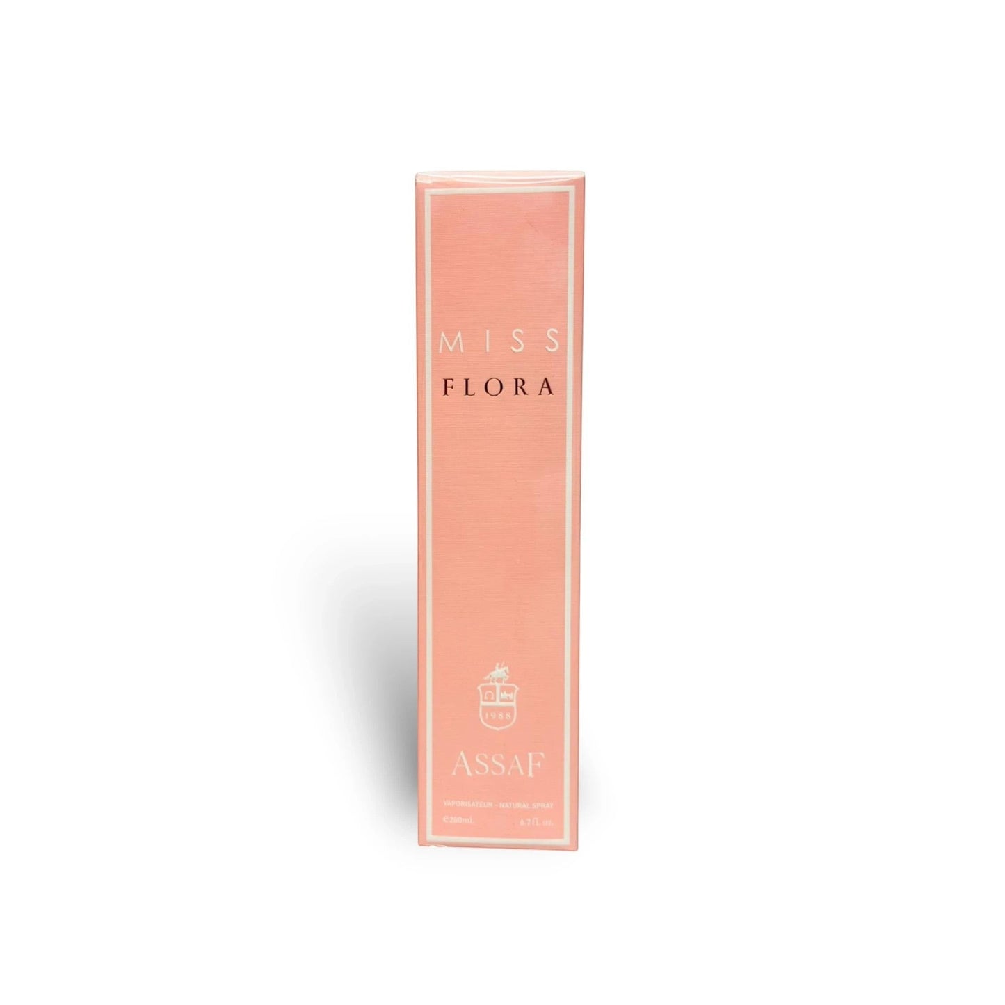 Soghaat Miss Flora 200ml Eau de Parfum for women, floral citrus woody fragrance with orange blossom, almond, jasmine, violet, apricot, sandalwood and musk.